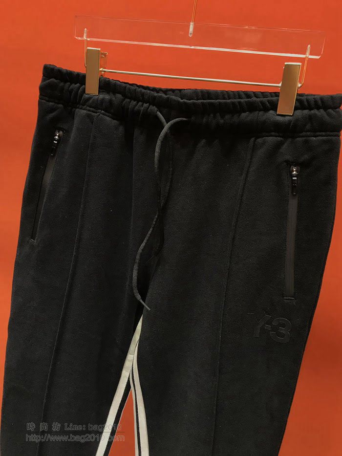 Y-3男裝 19/20FW新款衛褲 超厚高品質 男士休閒黑色運動褲 男士秋季新款單品  tzy2283